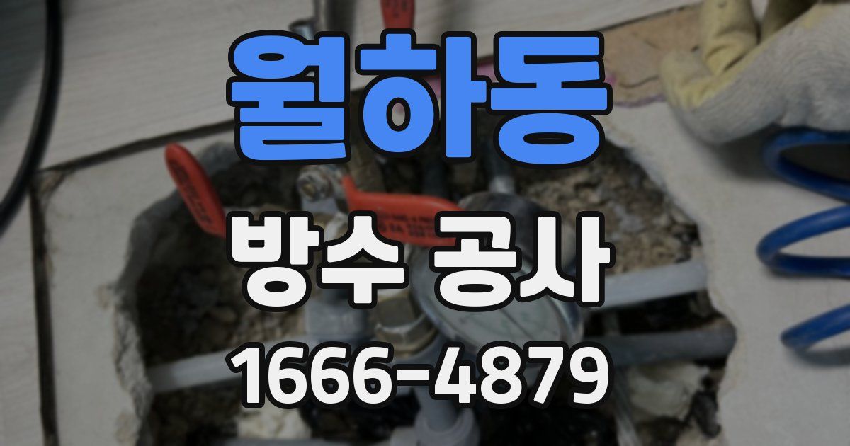 월하동 방수 공사