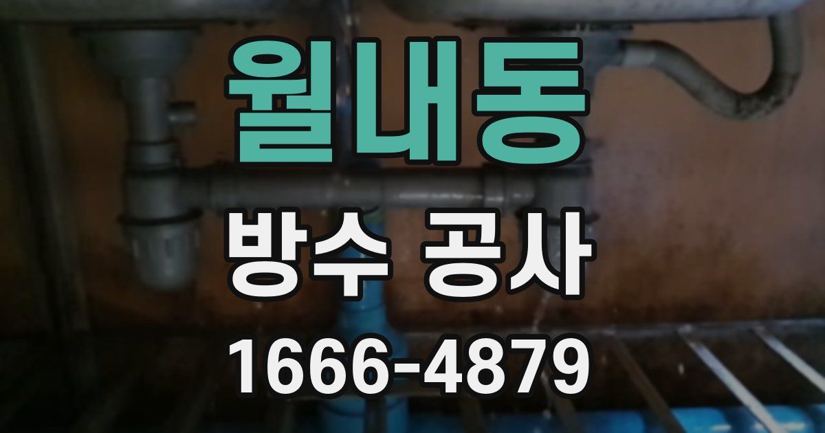 월내동 방수 공사