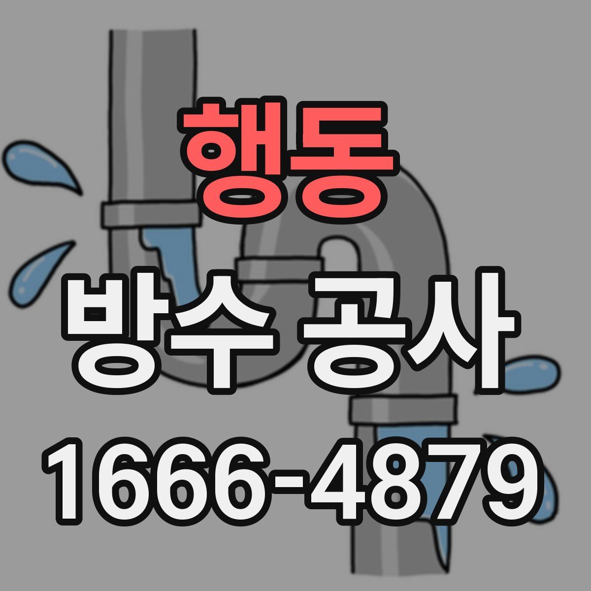 행동 방수 공사