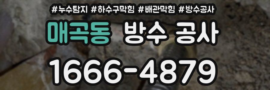 매곡동 방수 공사