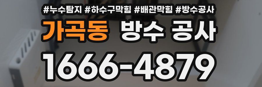 가곡동 방수 공사
