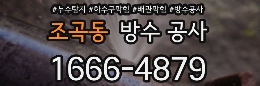 조곡동 방수 공사