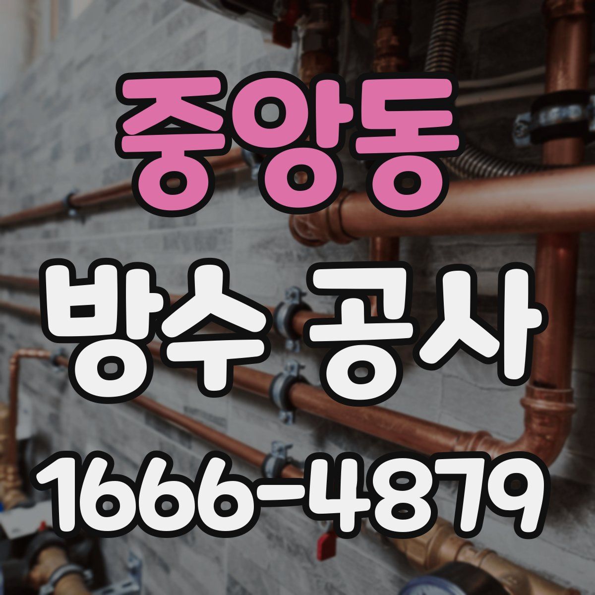 중앙동 방수 공사