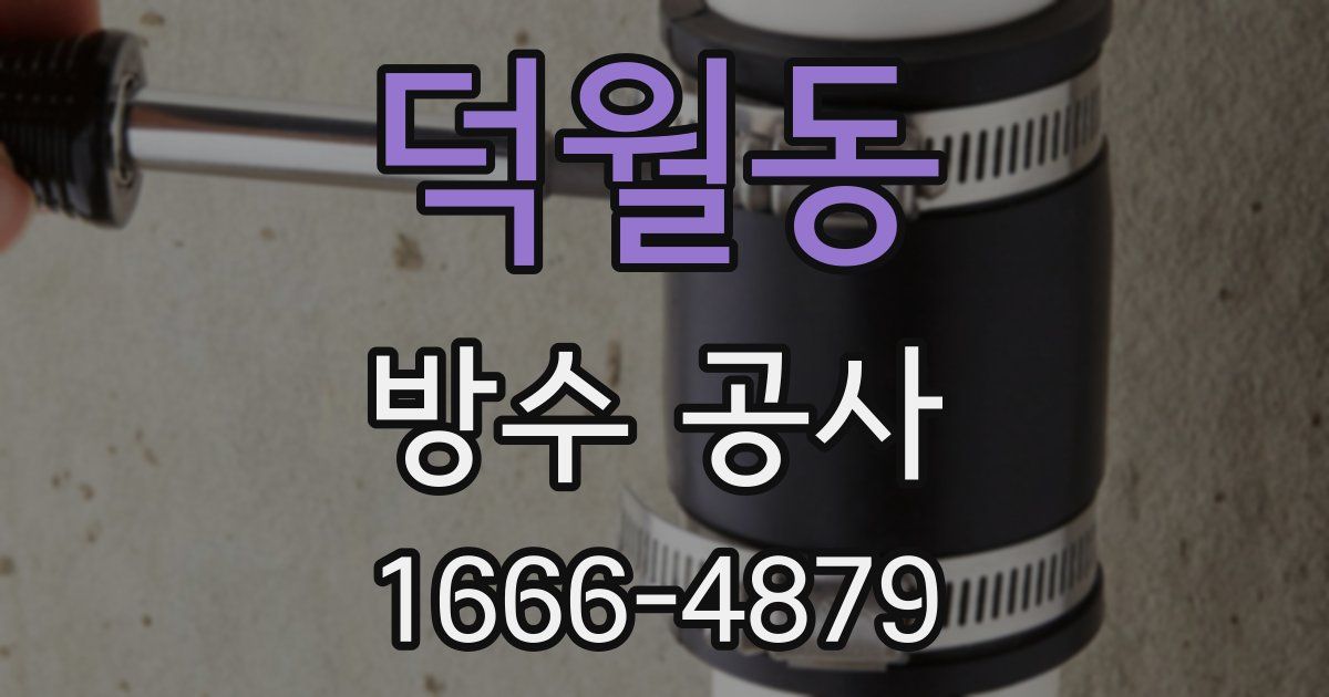 덕월동 방수 공사