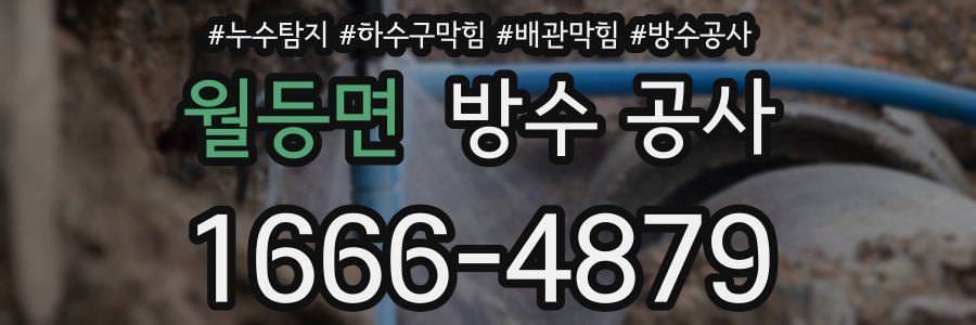 월등면 방수 공사