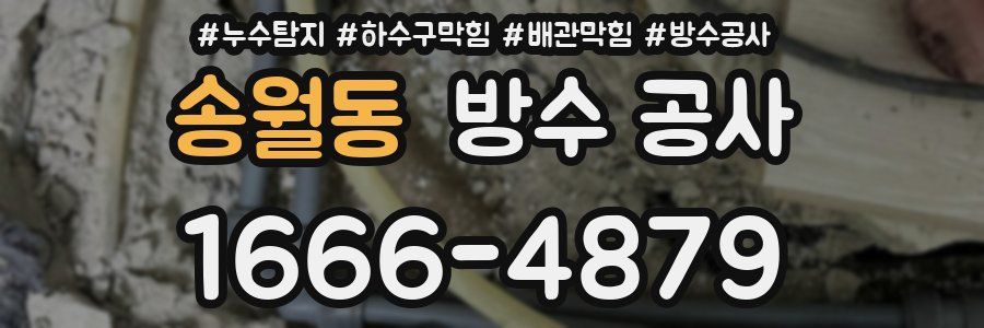 송월동 방수 공사