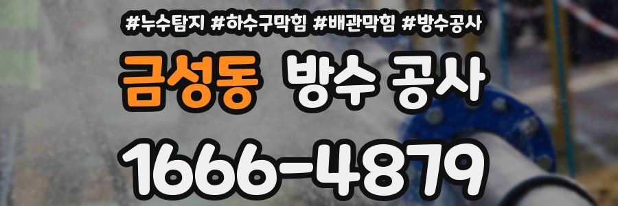 금성동 방수 공사