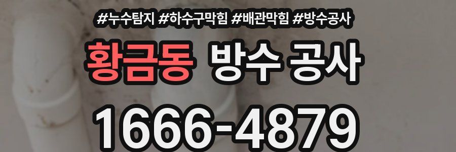 황금동 방수 공사