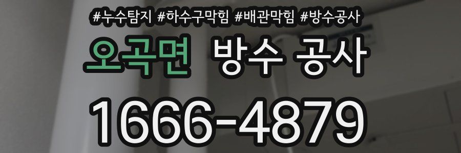 오곡면 방수 공사