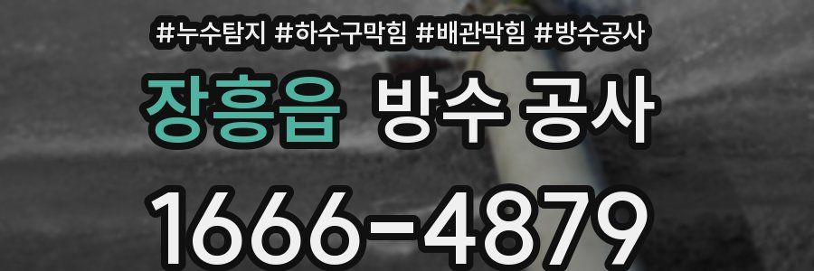 장흥읍 방수 공사