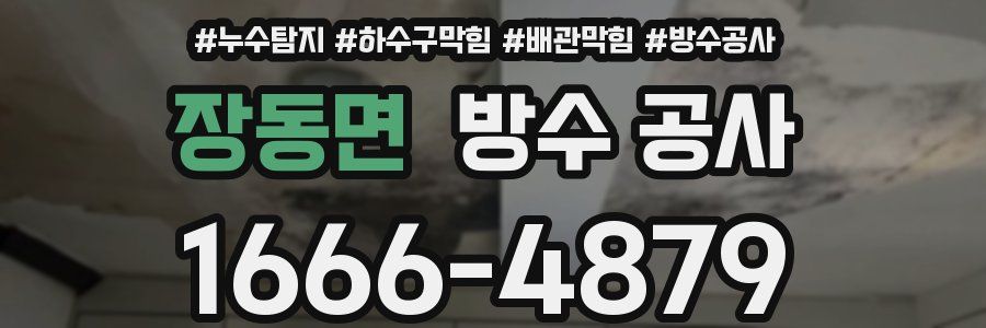 장동면 방수 공사