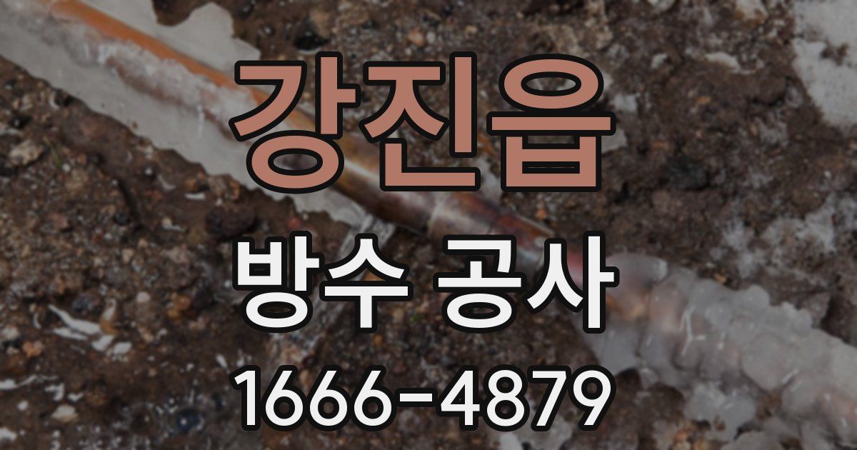 강진읍 방수 공사