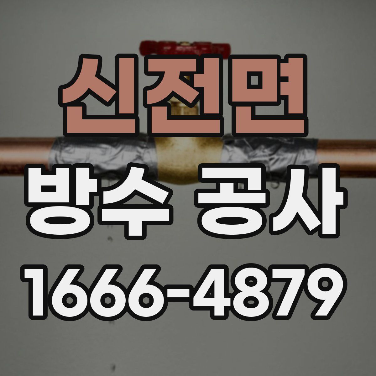 신전면 방수 공사