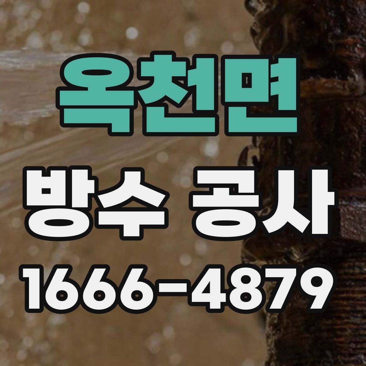옥천면 방수 공사