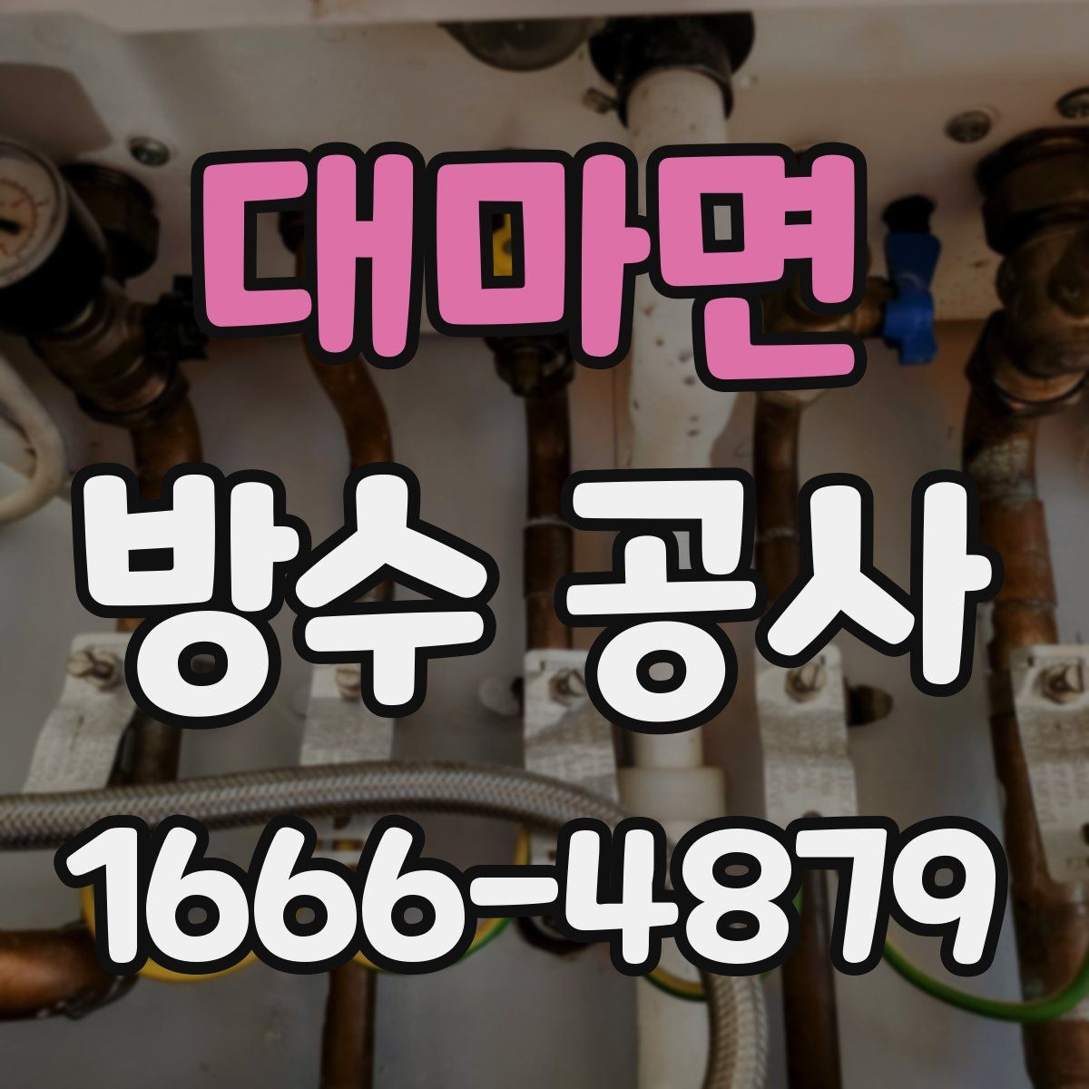 대마면 방수 공사