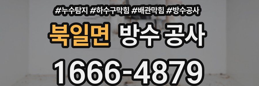 북일면 방수 공사