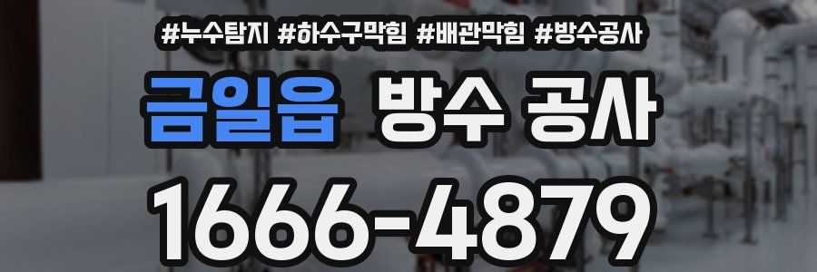 금일읍 방수 공사