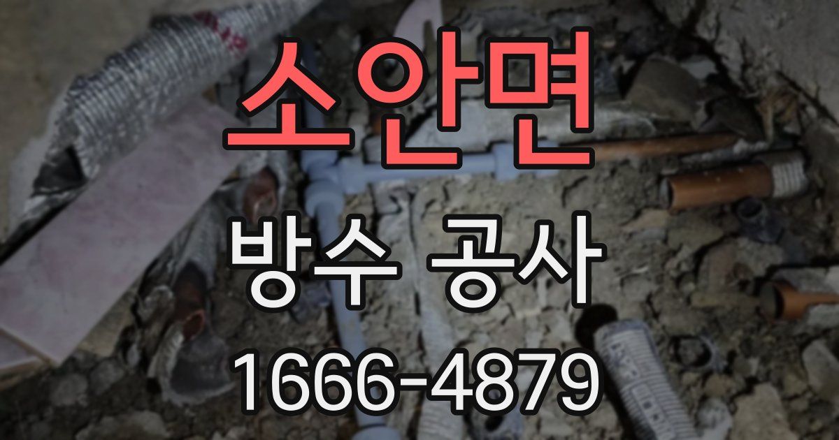 소안면 방수 공사
