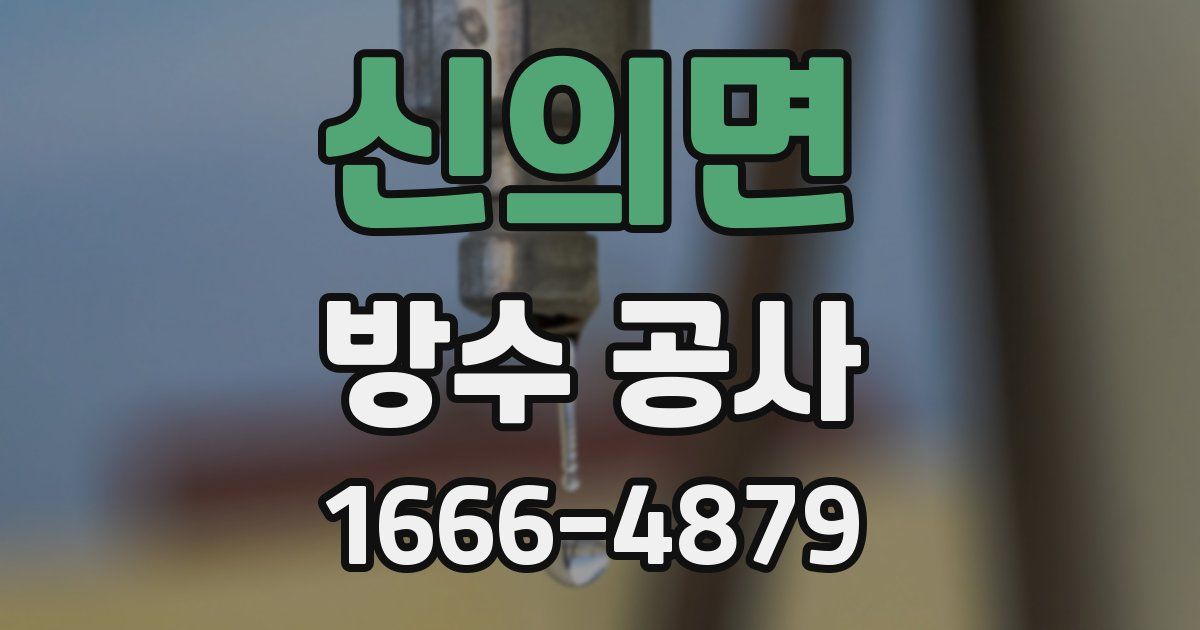 신의면 방수 공사