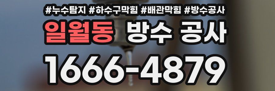 일월동 방수 공사