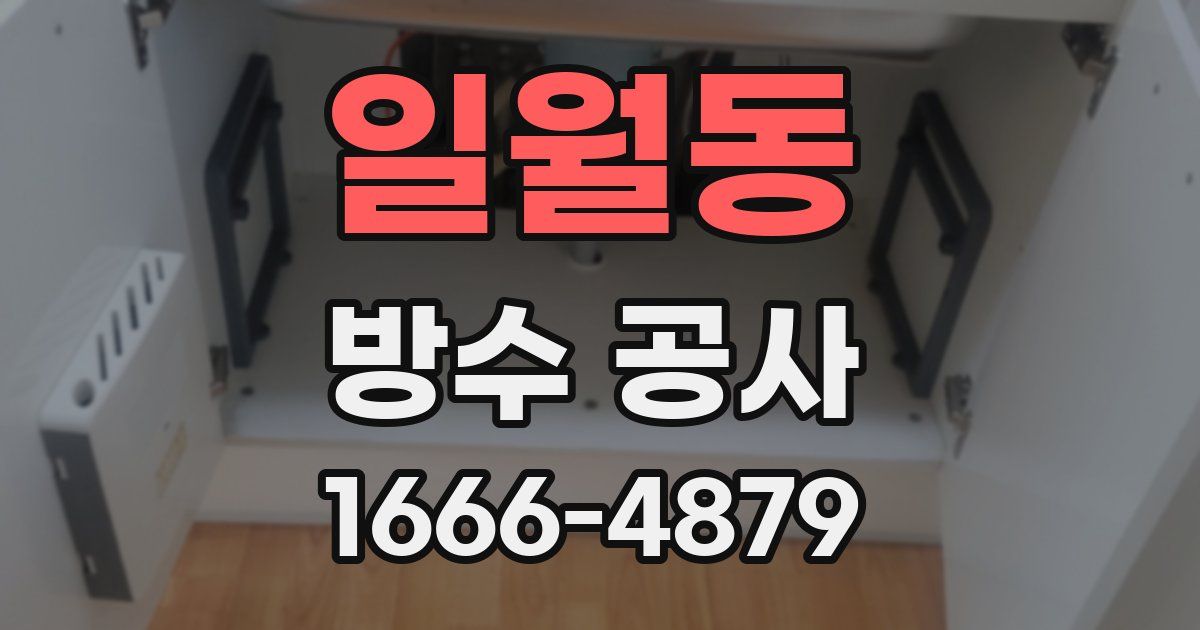 일월동 방수 공사