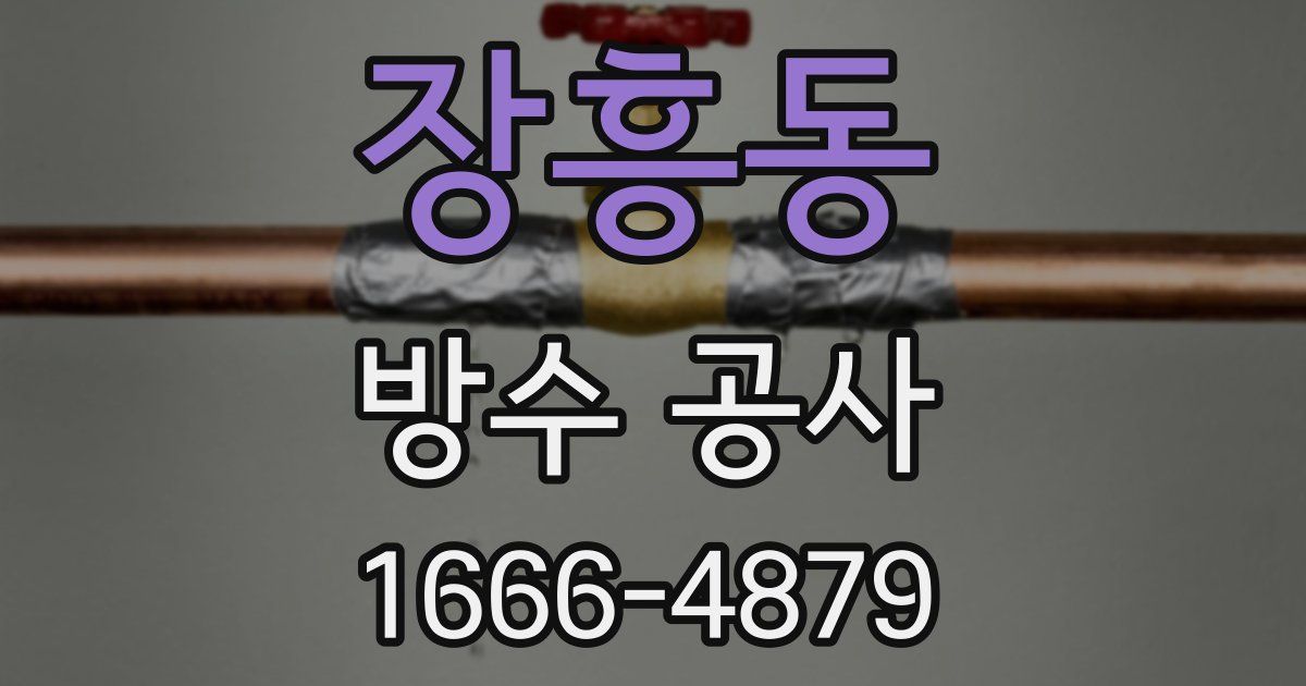 장흥동 방수 공사