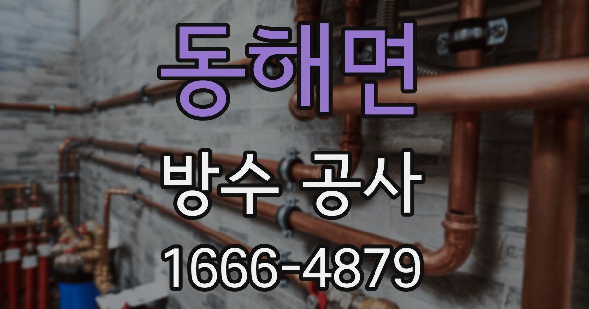 동해면 방수 공사