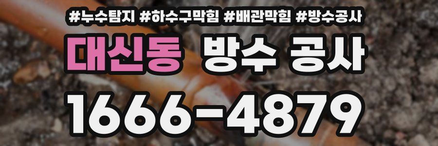 대신동 방수 공사