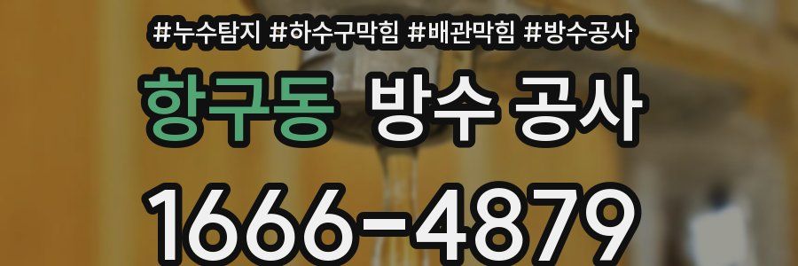 항구동 방수 공사
