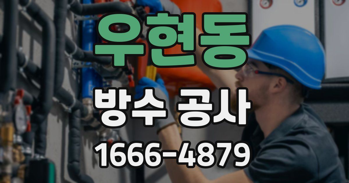 우현동 방수 공사