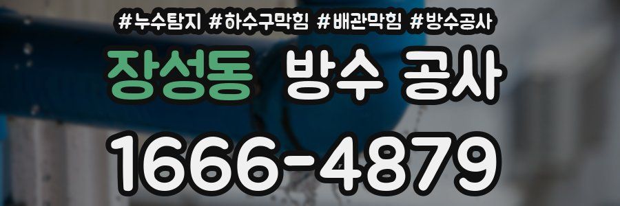 장성동 방수 공사