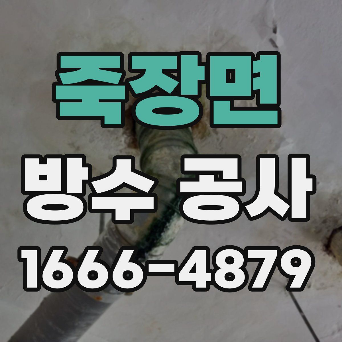 죽장면 방수 공사