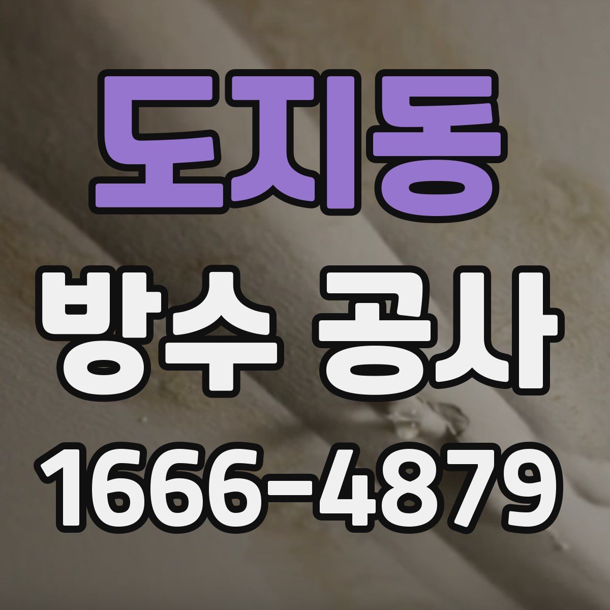 도지동 방수 공사