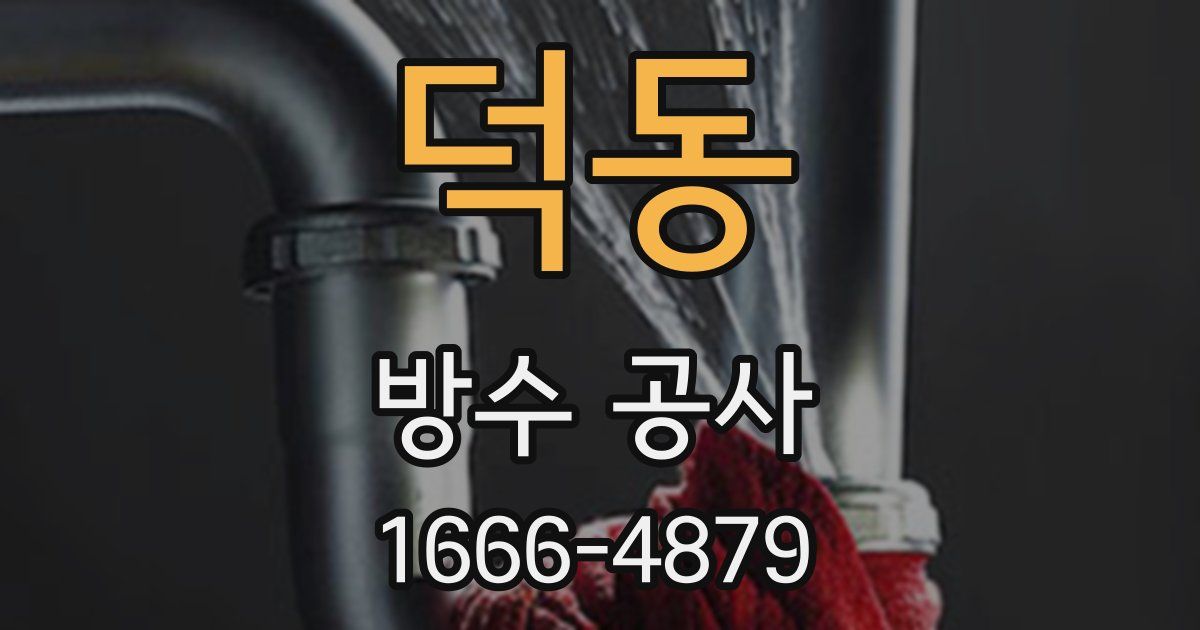 덕동 방수 공사