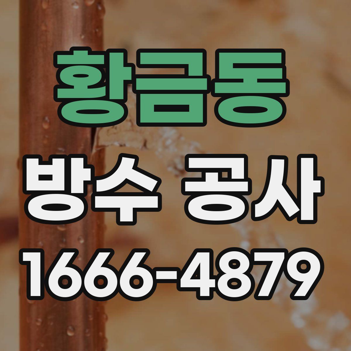황금동 방수 공사