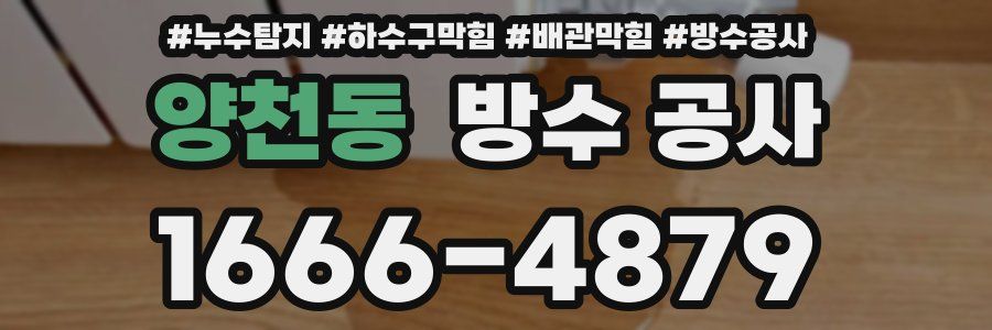 양천동 방수 공사