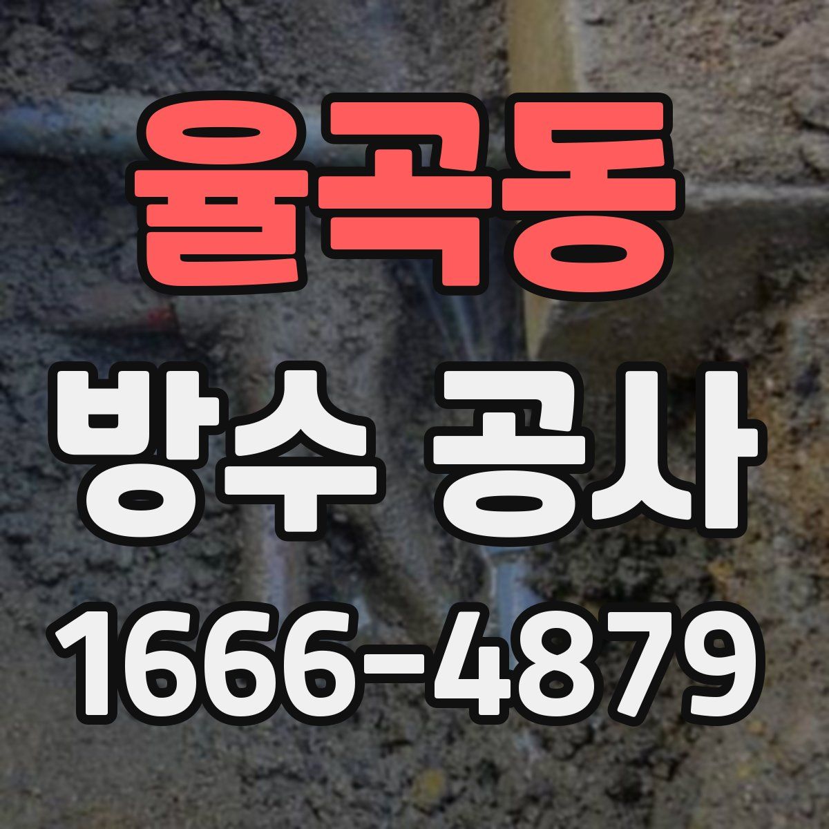 율곡동 방수 공사