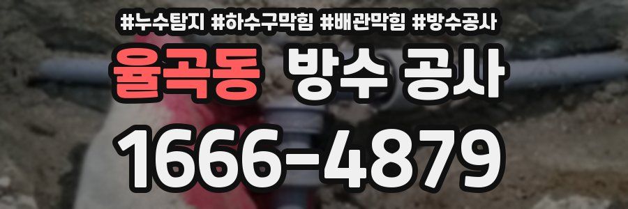 율곡동 방수 공사
