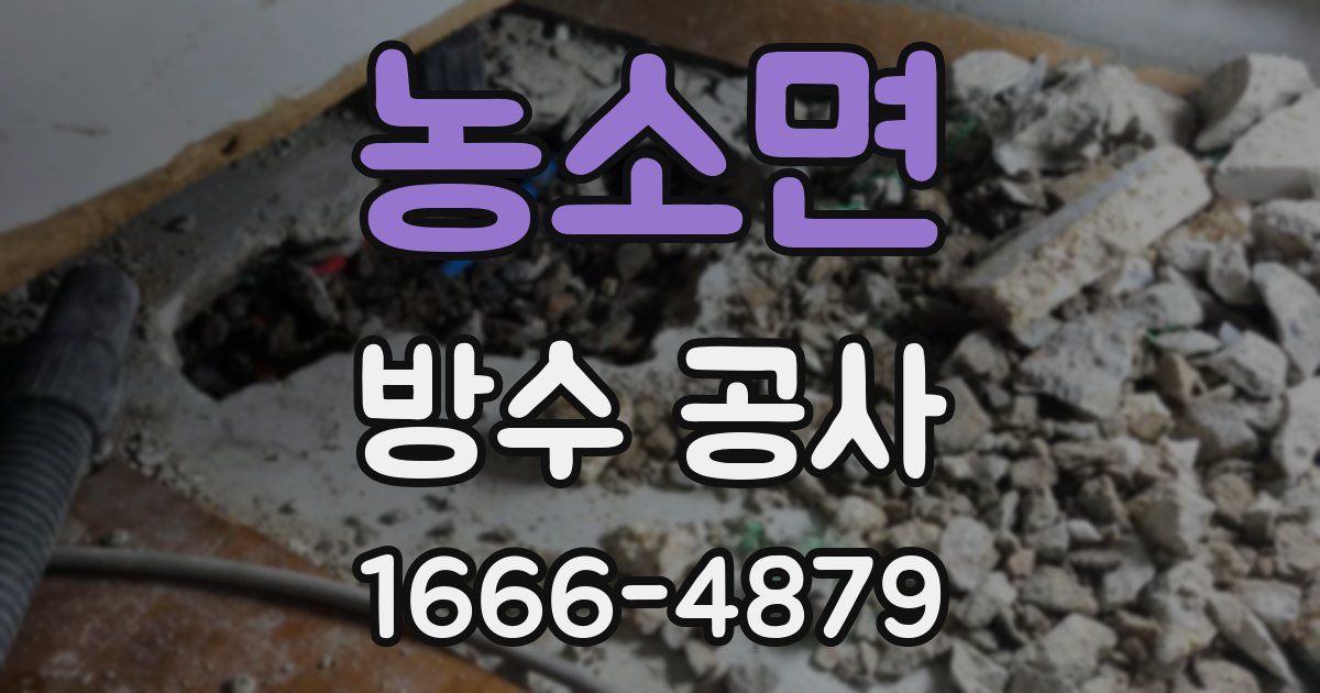 농소면 방수 공사