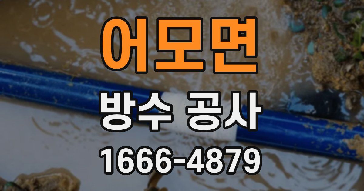 어모면 방수 공사