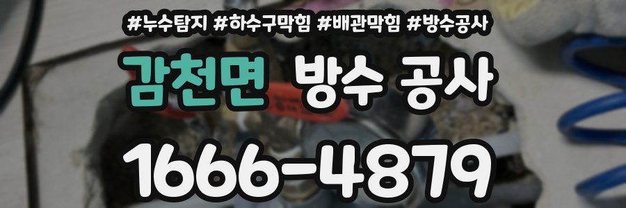 감천면 방수 공사