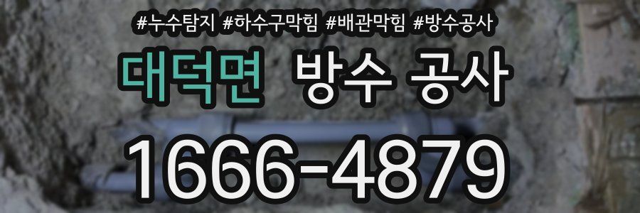 대덕면 방수 공사