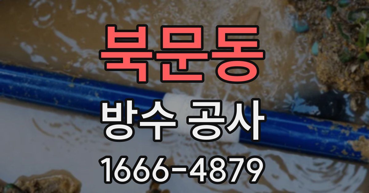 북문동 방수 공사