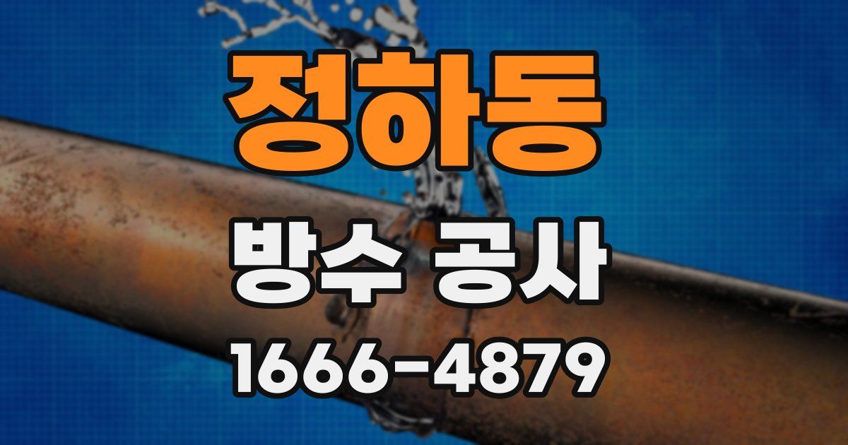 정하동 방수 공사