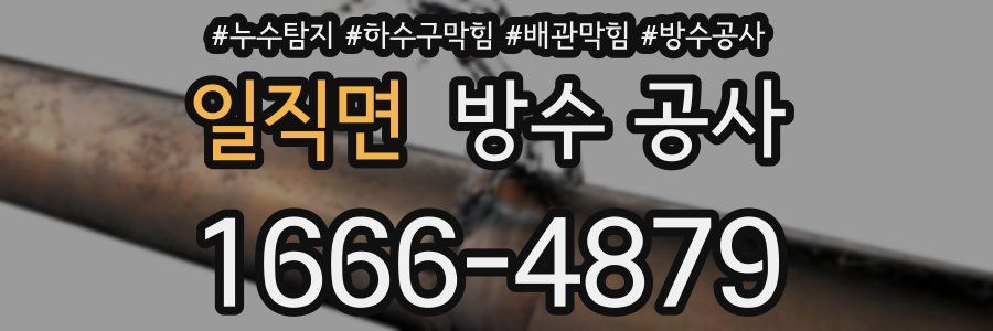일직면 방수 공사