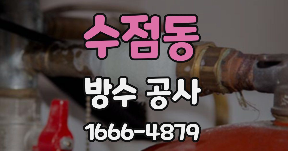 수점동 방수 공사