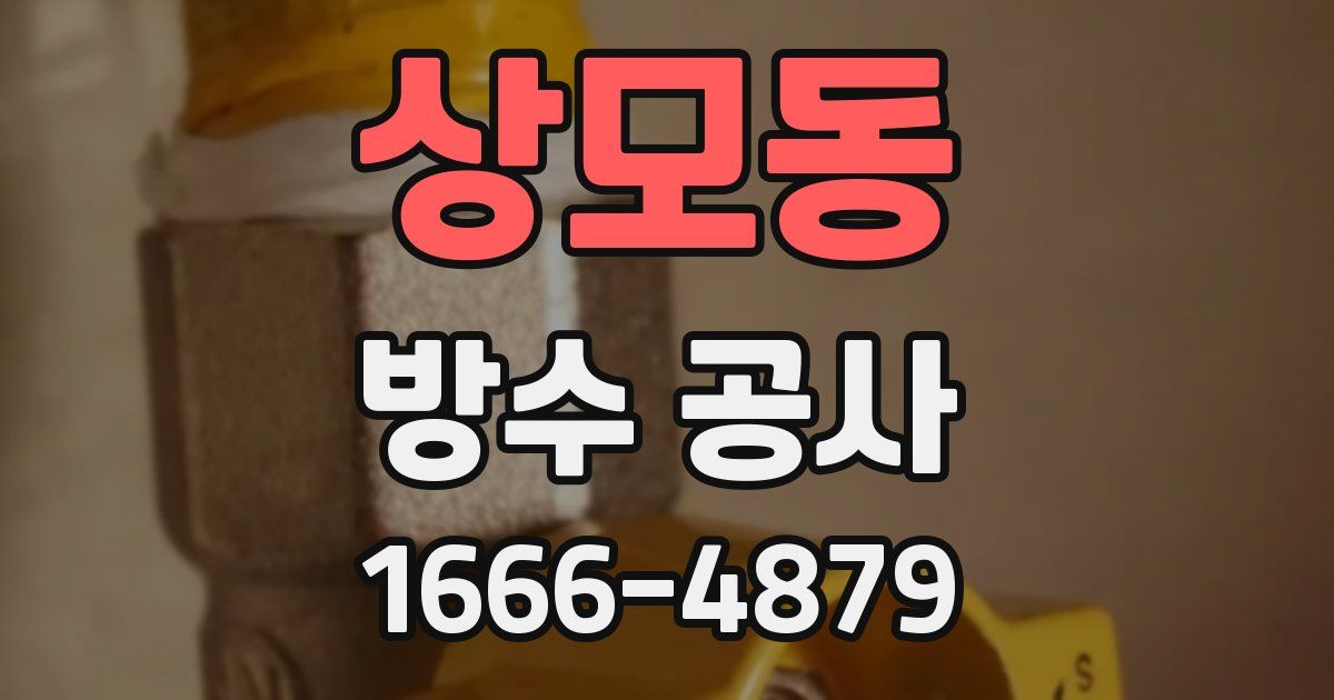 상모동 방수 공사