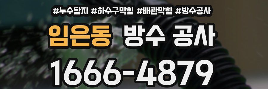 임은동 방수 공사