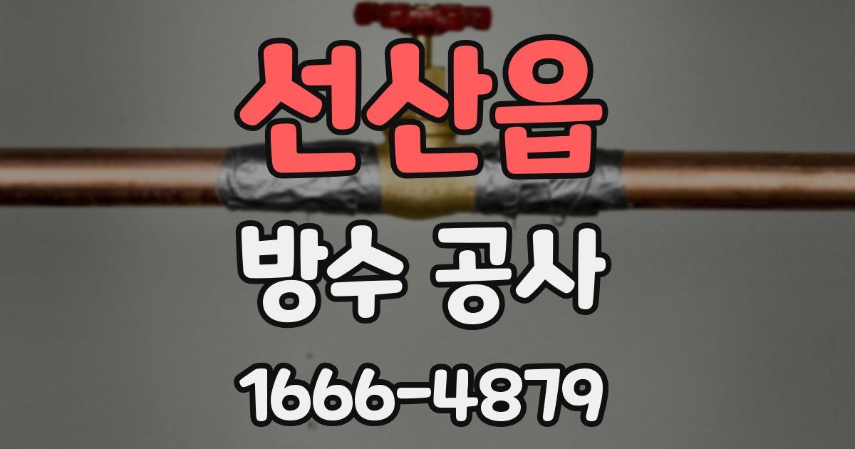 선산읍 방수 공사