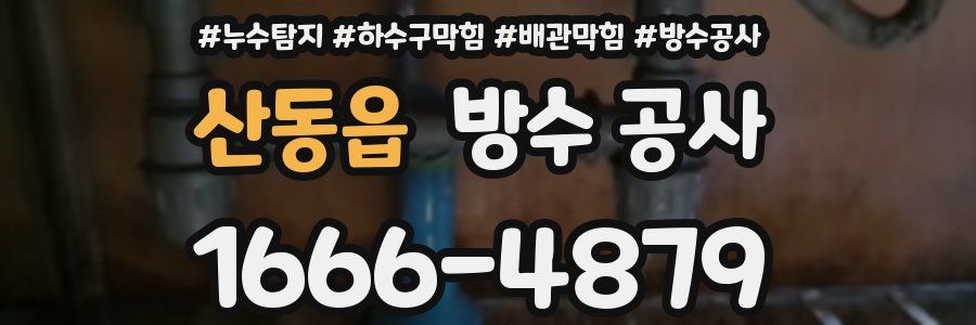 산동읍 방수 공사